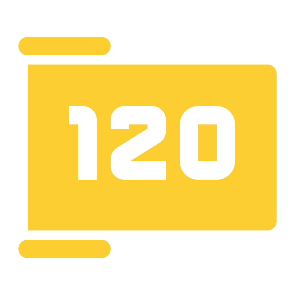 120 / Medium Format Icon