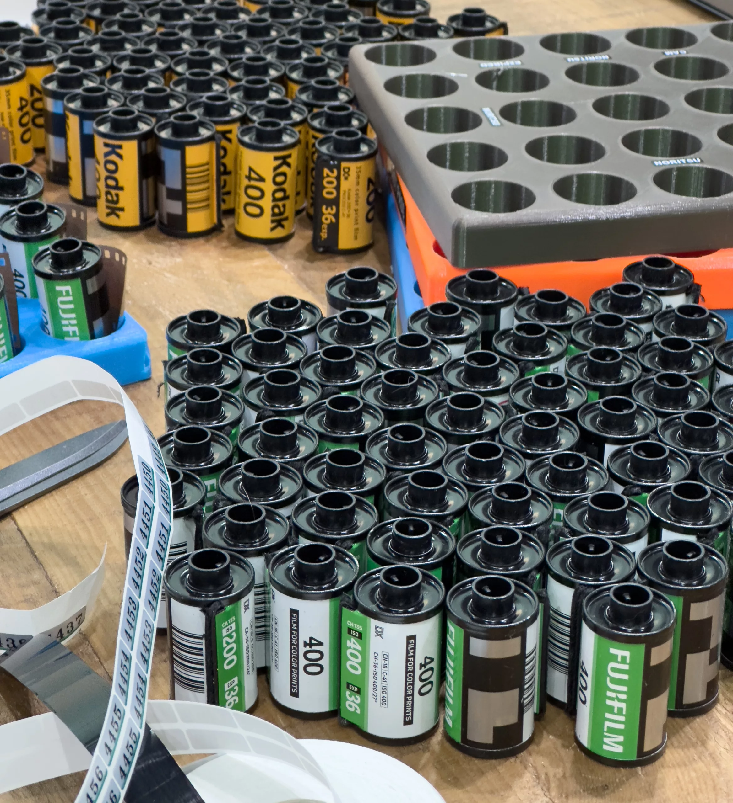 Film developing in the lab