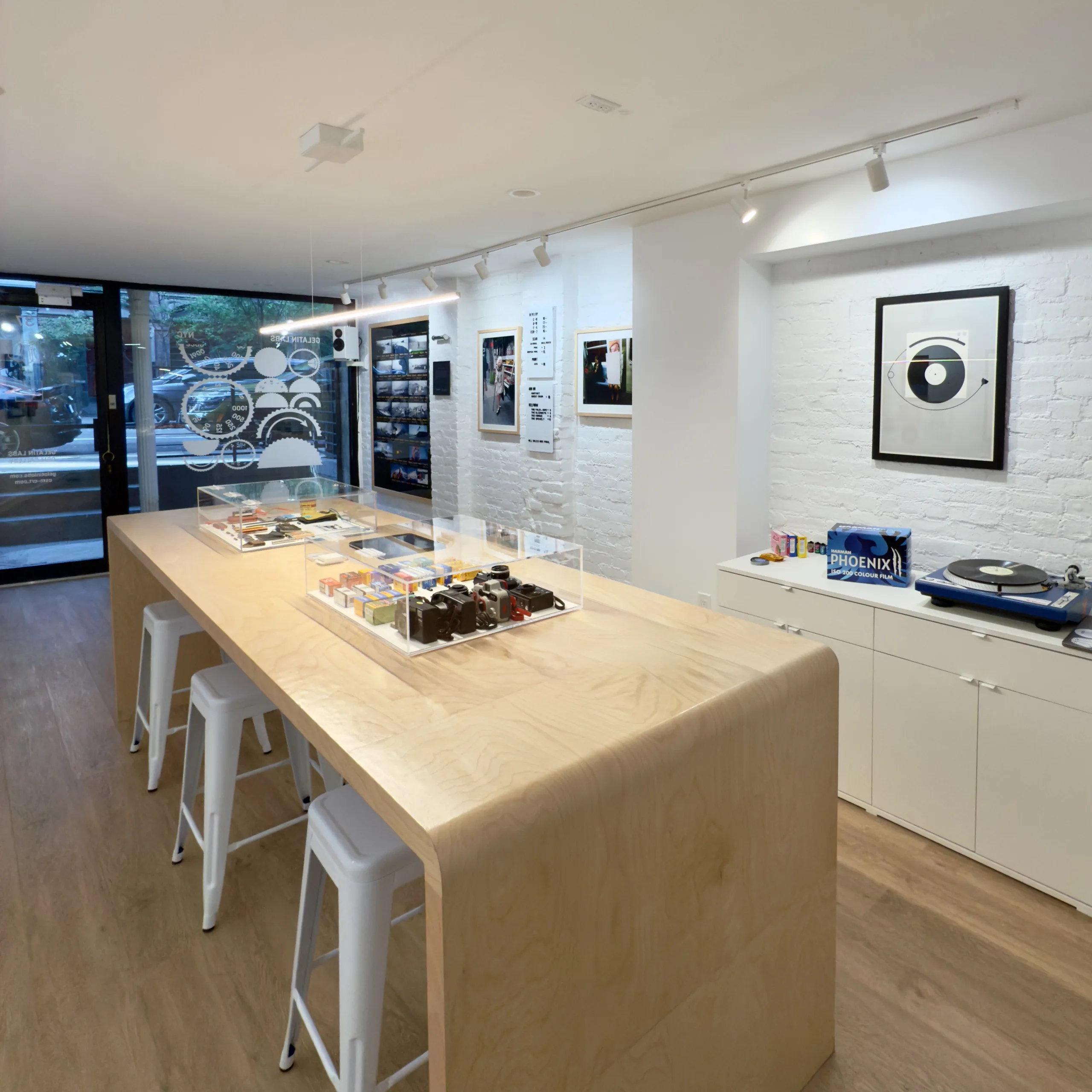 Gelatin Labs — NYC storefront interior