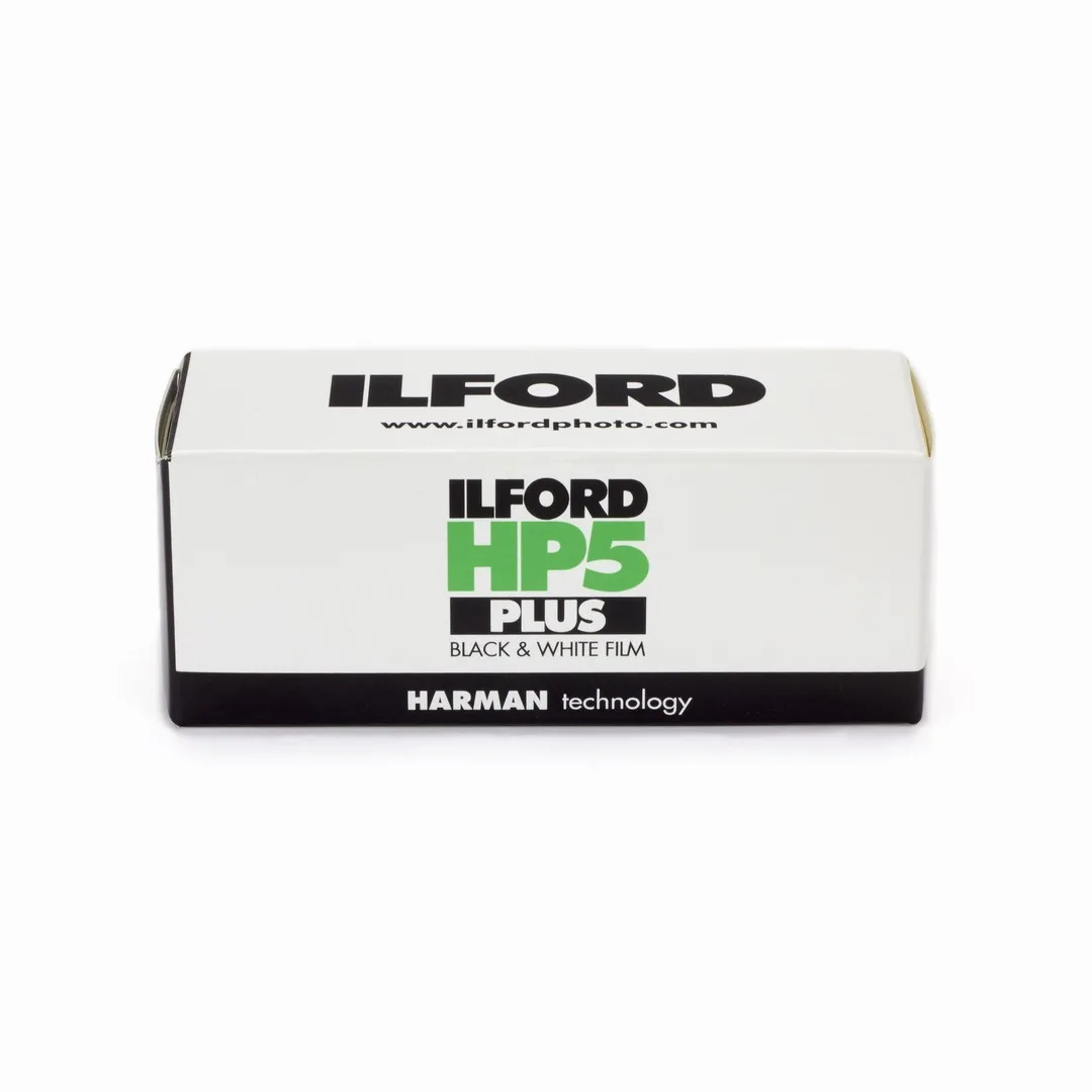 Ilford HP5 Plus 400 120 film box