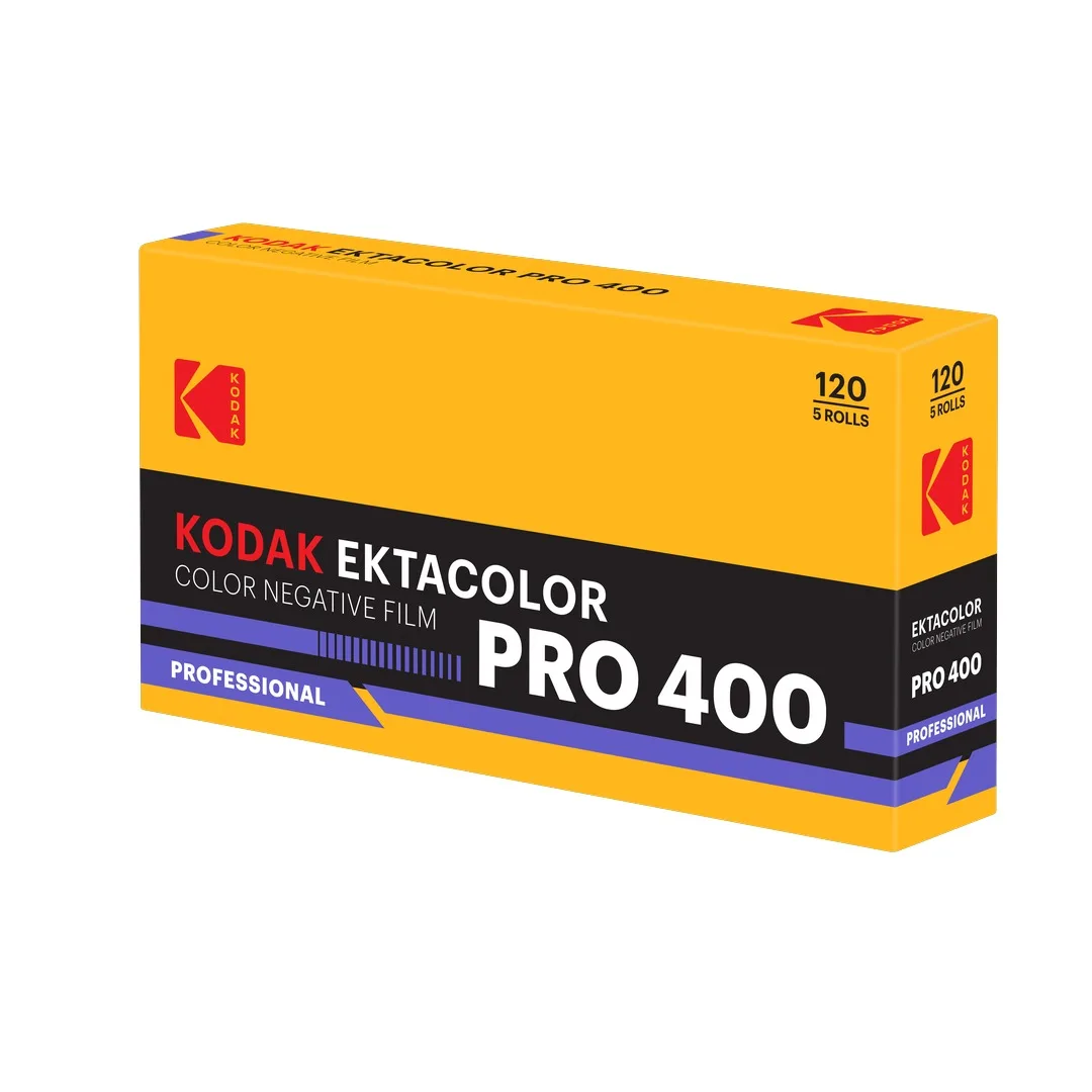 F KODAK EKTACOLOR400 120 film box
