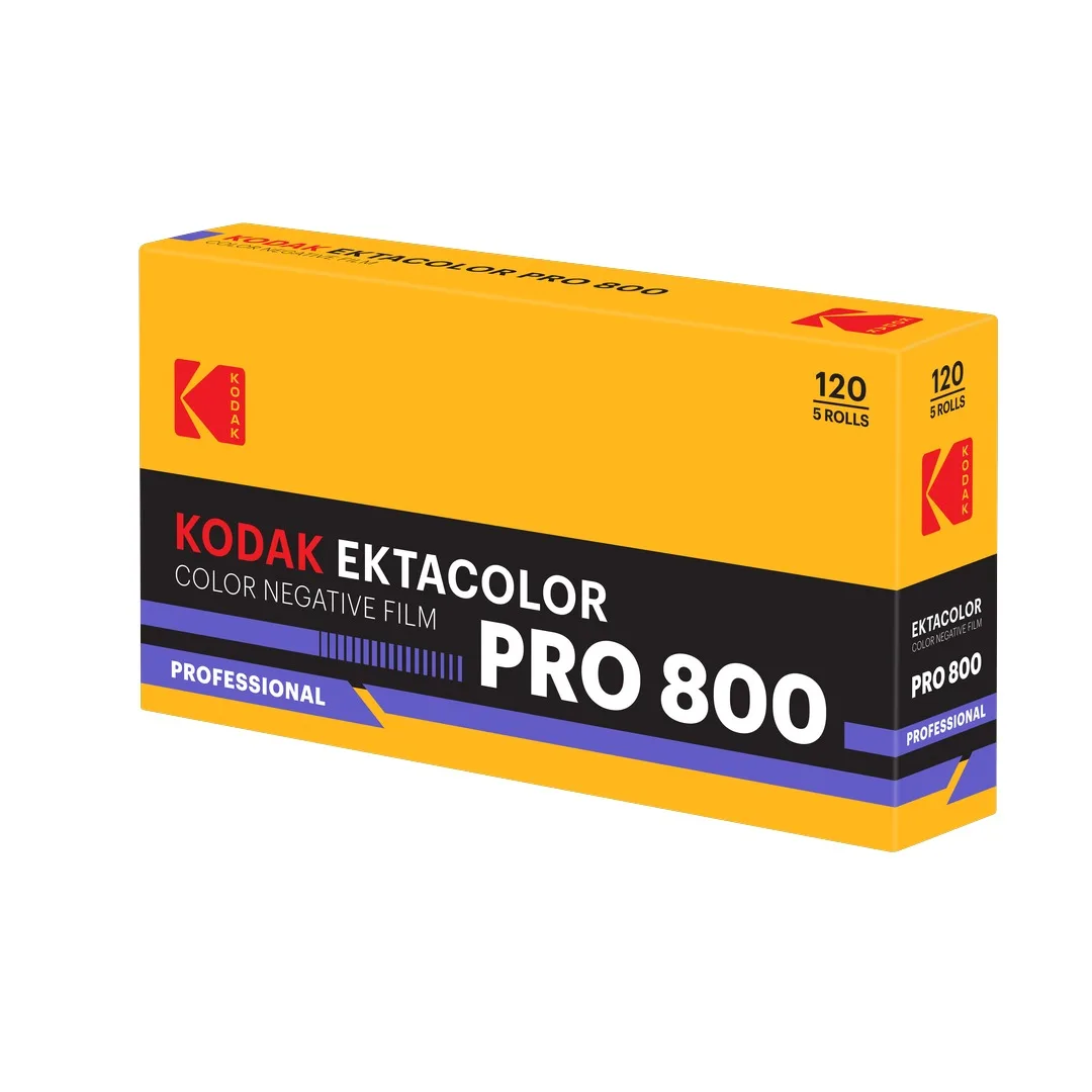 F KODAK EKTACOLOR800 120 film box